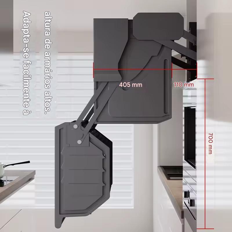 Armário De Cozinha Suspenso Elevatório Metaltech