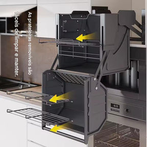 Armário De Cozinha Suspenso Elevatório Metaltech