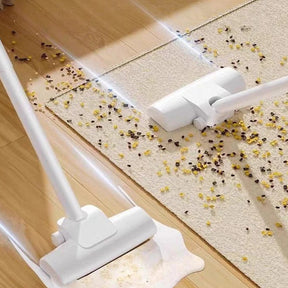 Aspirador de Pó Portátil 2 em 1 Sem Fio – Limpeza Multifuncional para Casa