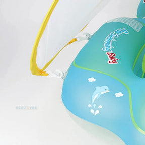 Boia Infantil Inflável com Proteção Solar Removível - BabySun