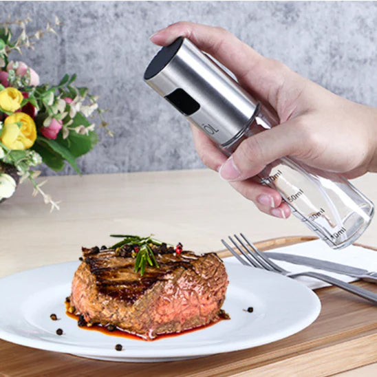 Borrifador de Azeite Culinário Reutilizável 100ml - Compre 1 Leve 3