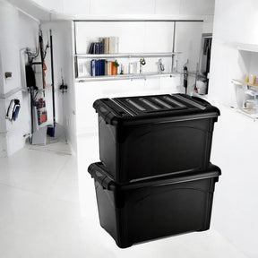 Caixa Organizadora Multiuso 95 Litros com Rodinhas