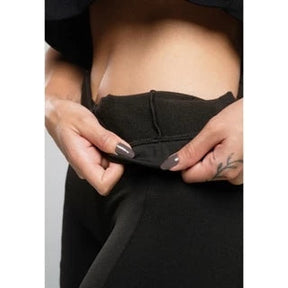 Calça Legging Flanelada de Inverno Plus Size