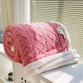 Coberta Casal Grossa em Lã Microfibra Soft para Inverno
