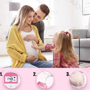 Detector de Batimentos Cardíacos Fetal com Display de Som