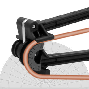 Dobrador de Tubos 4 em 1 – Ferramenta Manual para Dobrar Tubos 5mm, 6mm, 8mm e 10mm até 180°