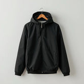 Jaqueta Masculina Corta Vento Forrada com Capuz e Zíper