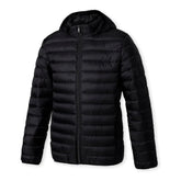 Jaqueta Masculina Puffer Peluciada com Capuz Removível