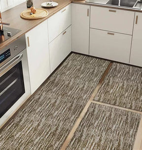 Kit 3 Tapetes Cozinha Antiderrapante Geométrico