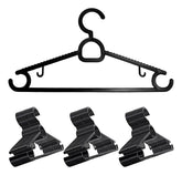 Kit 60 Cabides Antideslizantes Reforçados