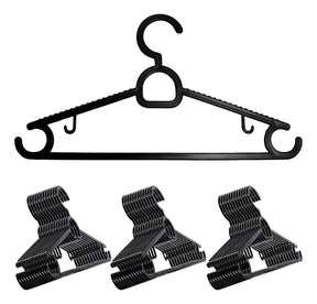 Kit 60 Cabides Antideslizantes Reforçados