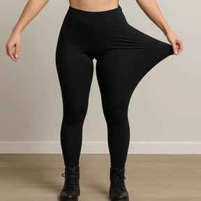 Kit com 3 Leggings Femininas Flaneladas Peluciadas para Inverno