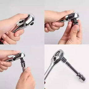 Kit com 46 Peças de Ferramentas Multifuncional com Maleta