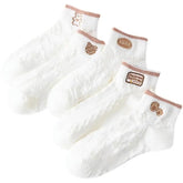 Kit de Meias Feminina Curtas de Algodão Respirável - AiryCotton