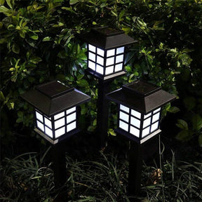 Lâmpada Oriental Solar Led Impermeável para Jardim