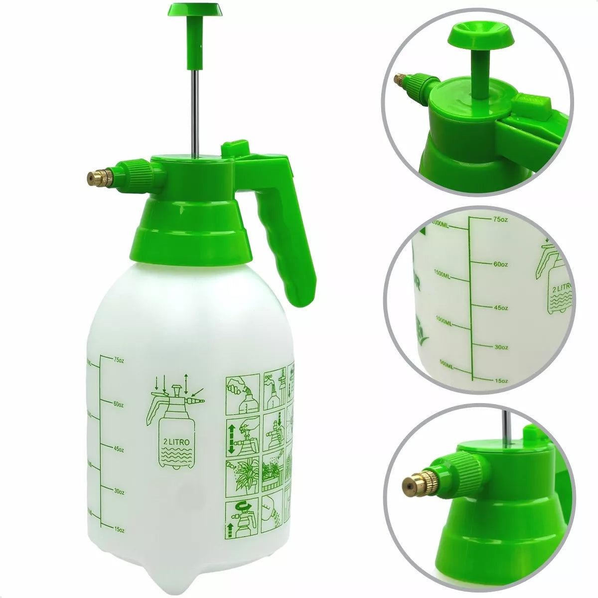 Pulverizador Manual de Compressão para Jardim