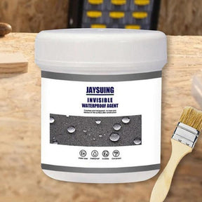 Selante Impermeabilizante Invisível 500g com Pincel – Revestimento Transparente Anti-Vazamento para Banheiros, Telhados e Paredes