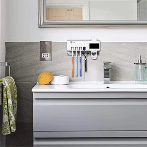 Suporte para Escova de Dentes com Luz UV Esterilizadora Antibacteriano