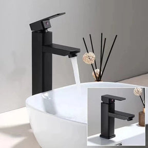 Torneira Quadrada Quente e Fria de Banheiro