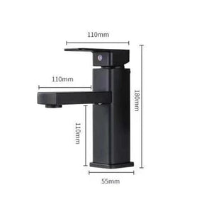 Torneira Quadrada Quente e Fria de Banheiro